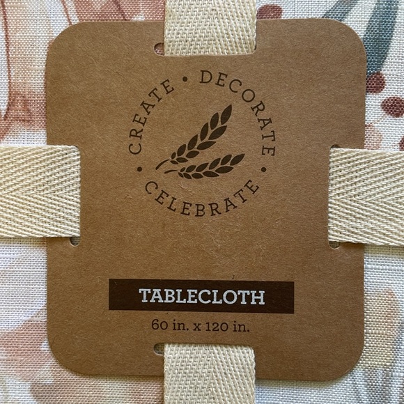Create Decorate Celebrate Harvest Tablecloth - 60”x120” - Picture 2 of 6